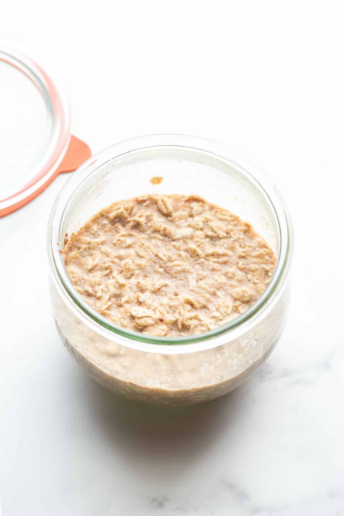 overnight oats after soaking