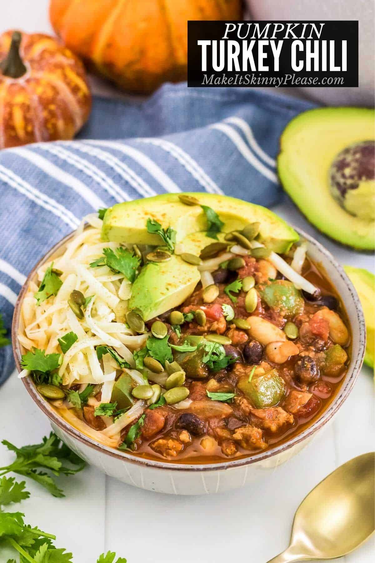 turkey pumpkin chili title image