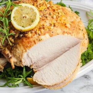 sliced turkey breast roast