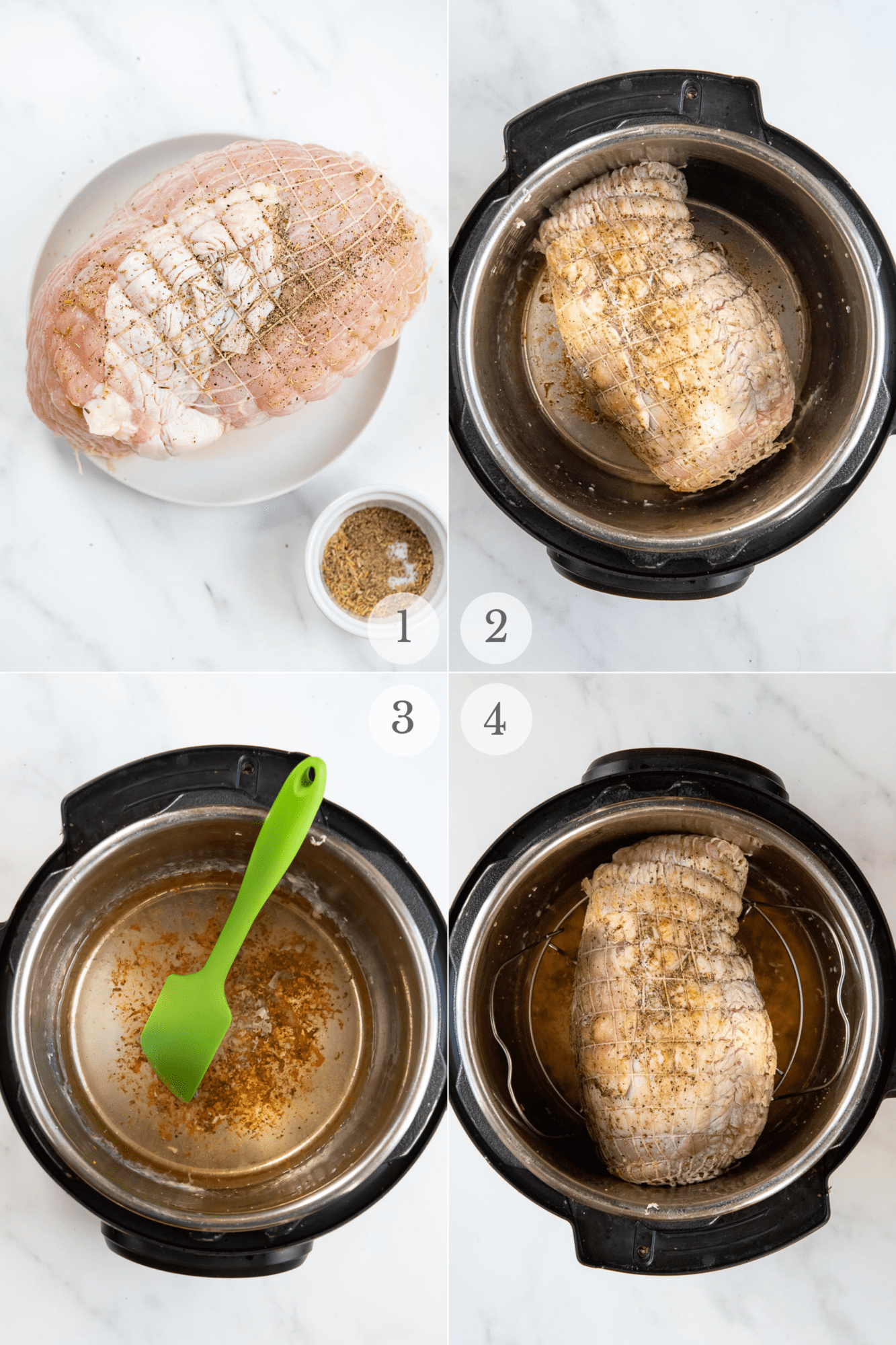 turkey breast roast recipe steps 1-4
