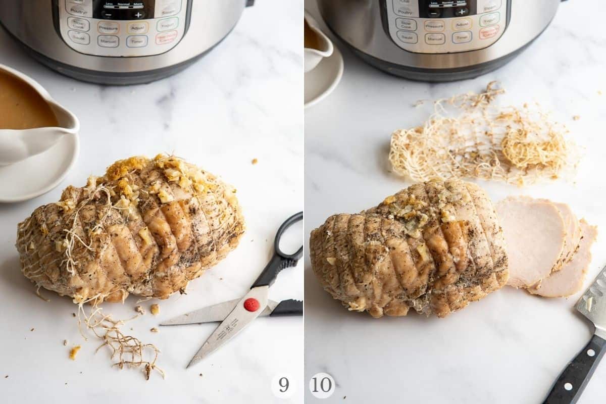 turkey breast roast recipe steps 9-10