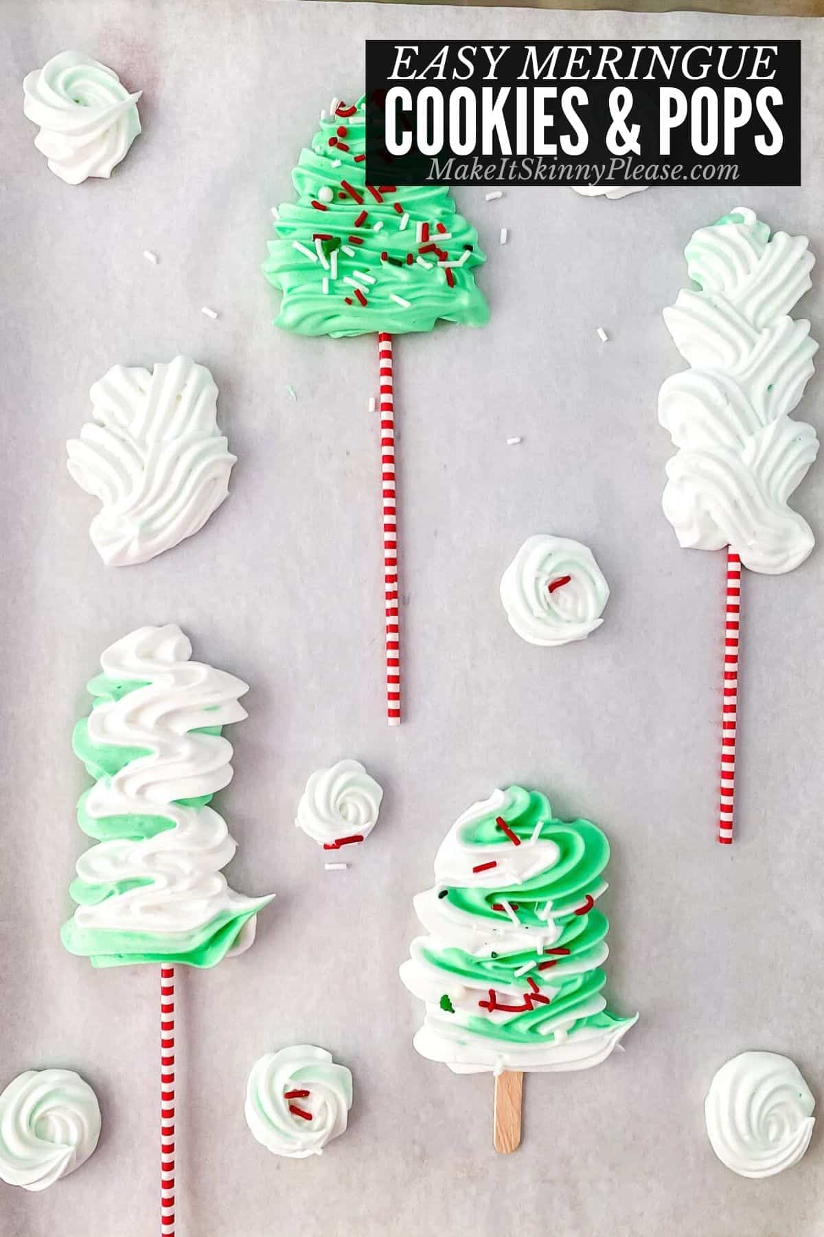 easy meringue cookies title image
