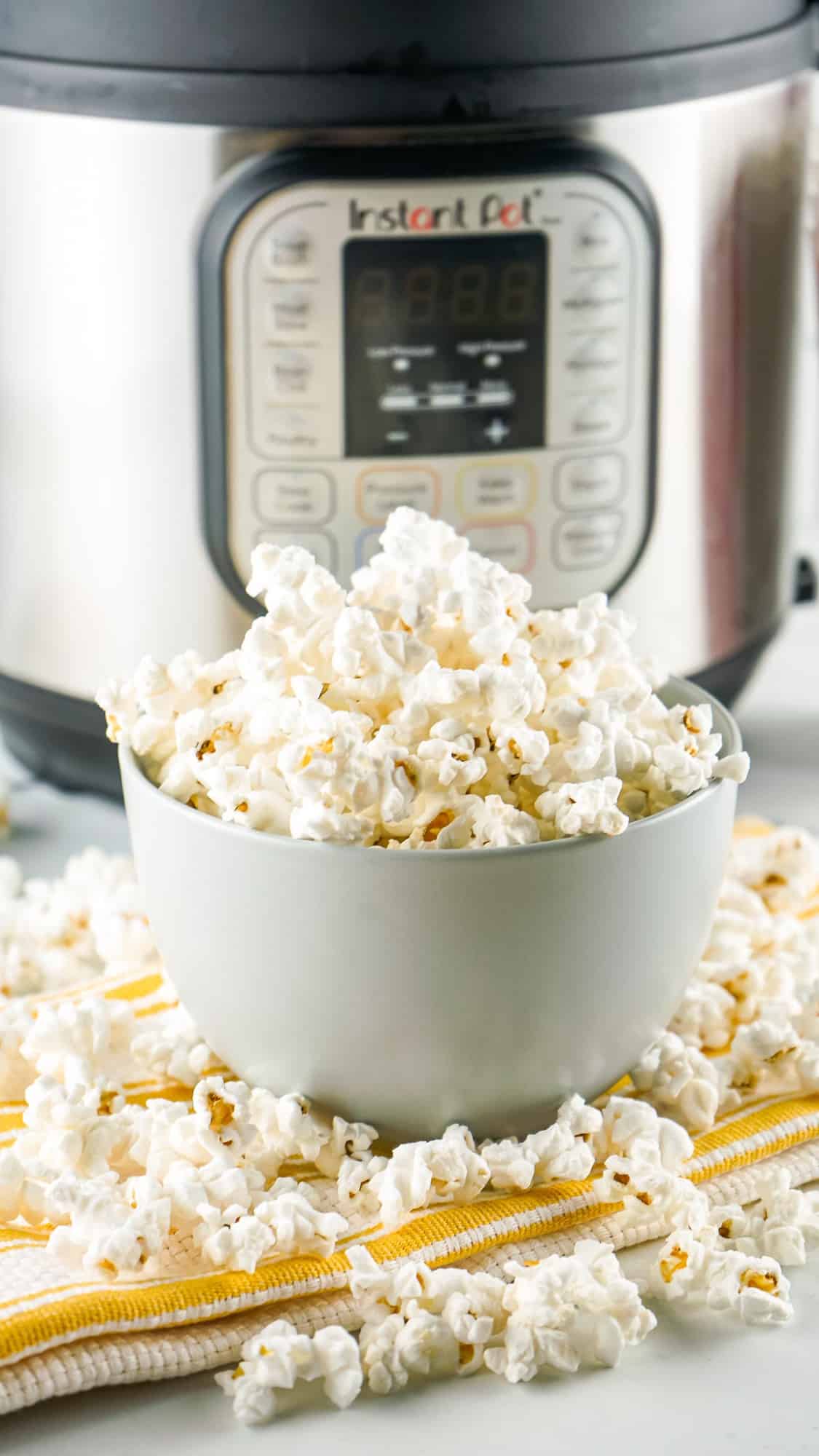 Instant Pot Popcorn - Simply Happy Foodie