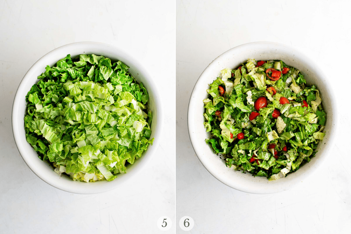 arabic salad recipe steps 5-6