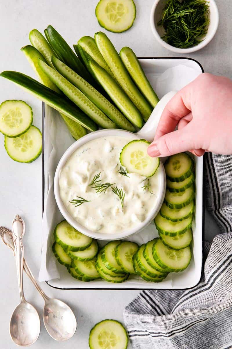 Dill Pickle Ranch Dip (skinny version) Make It Skinny Please