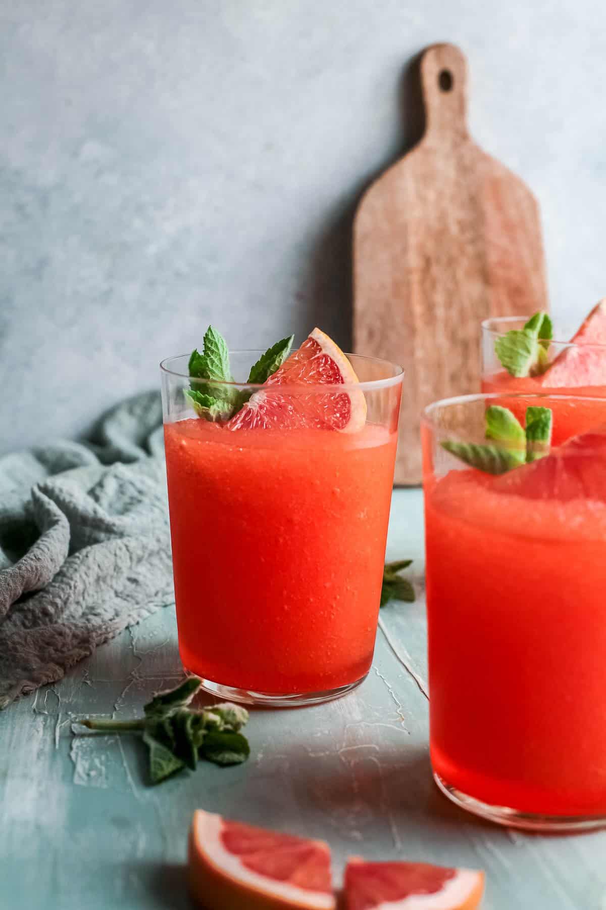 Frozen Aperol Spritz with Strawberries • Sunday Table