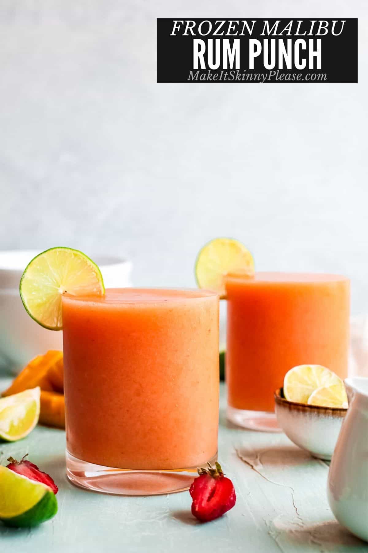 Frozen Malibu Rum Punch Make It