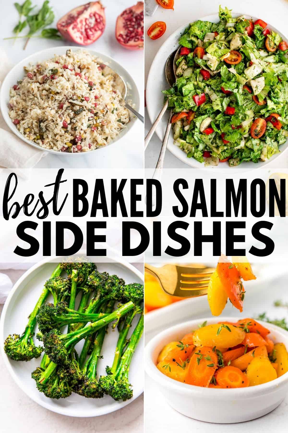 baked salmon side dishes.