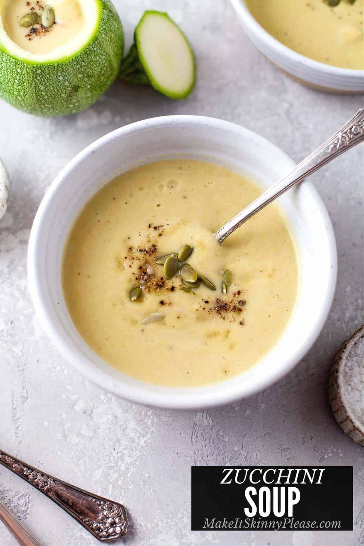 zucchini soup title