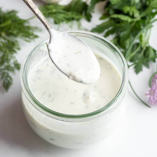 Low Calorie Ranch Dressing Make It Skinny Please   Ranch Dressing 500x500 