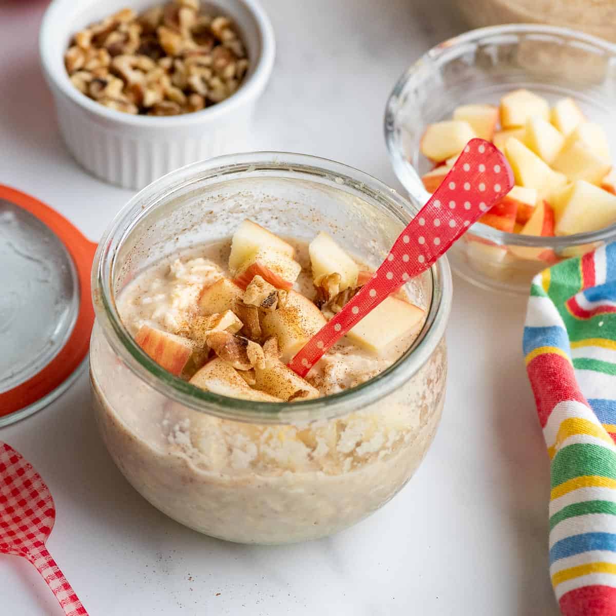 Apple Pie Overnight Oats-image