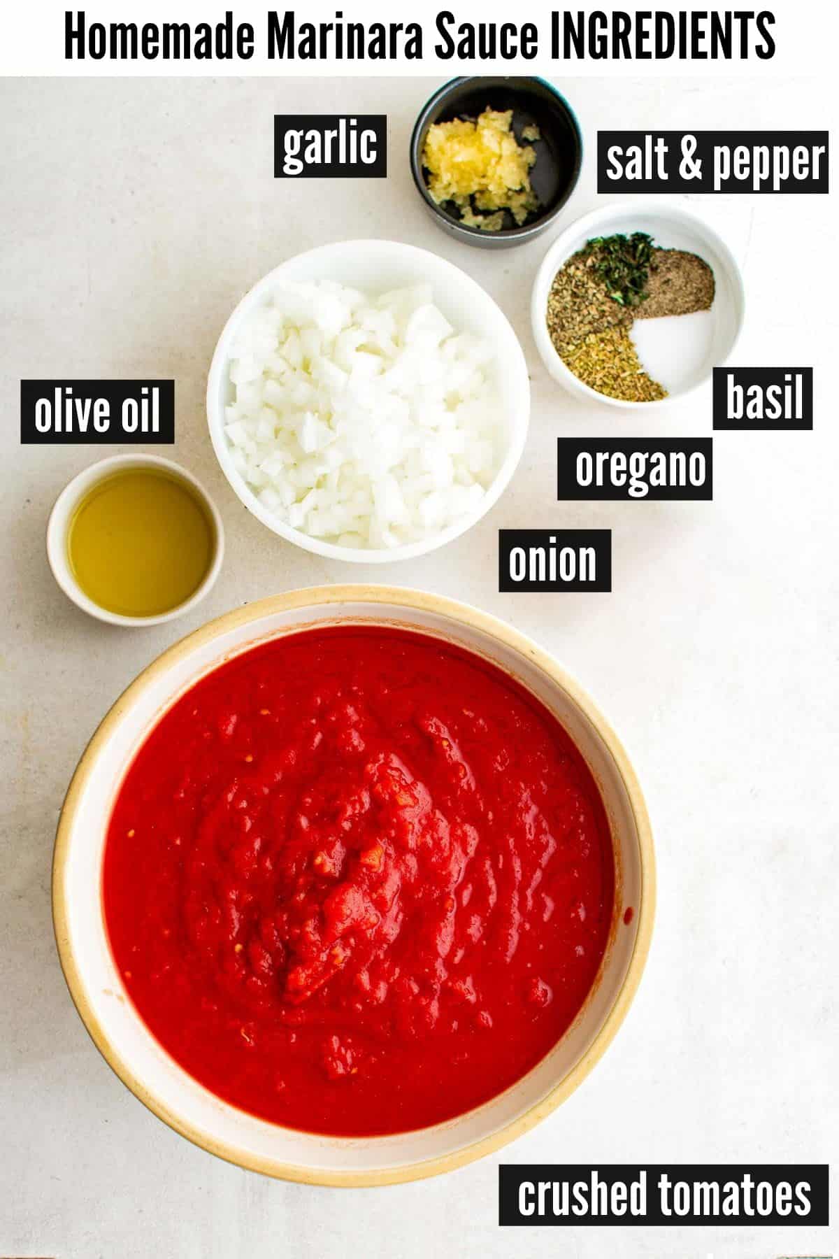 marinara sauce recipe ingredients