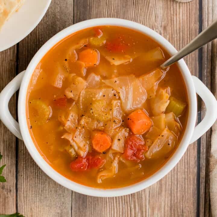 Cabbage Vegetable Soup - Make It Skinny Please