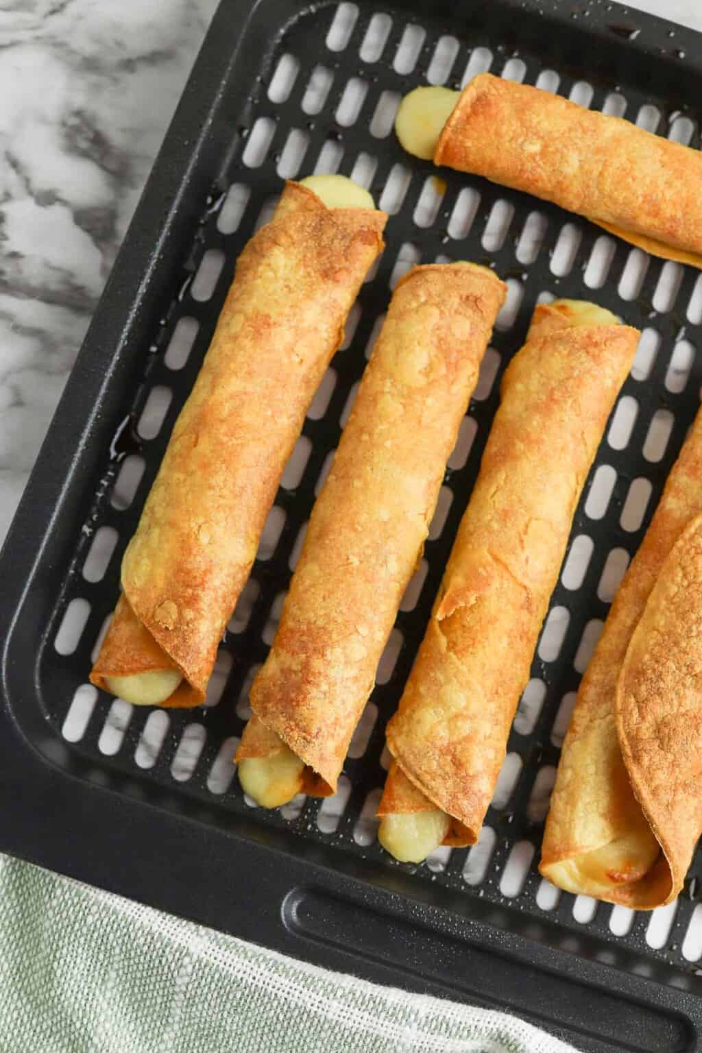 Air Fryer Pizza Roll Ups - Make It Skinny Please