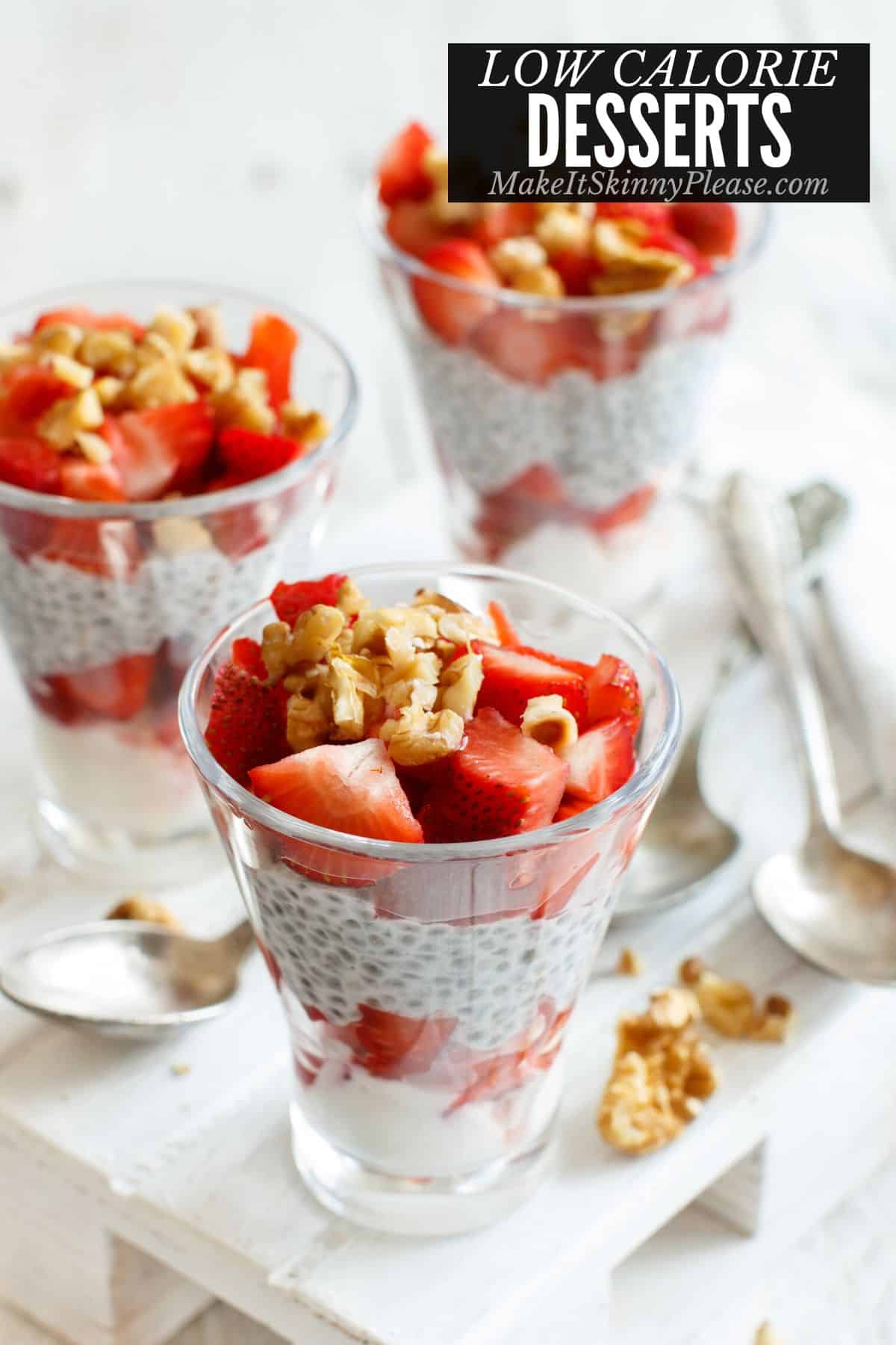 vanilla chia pudding with berries