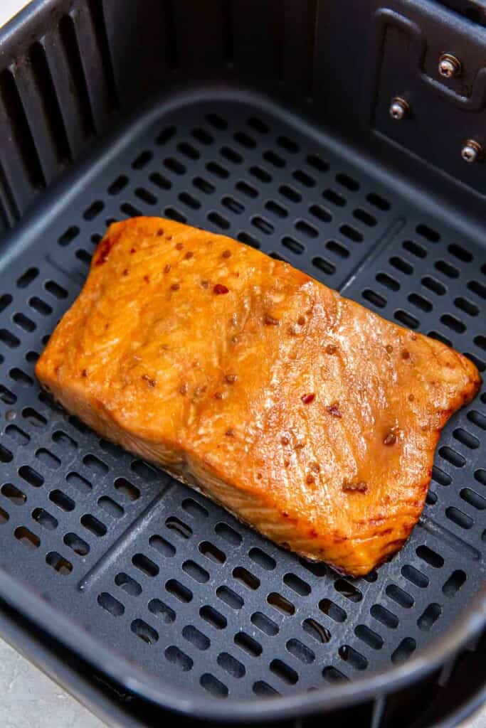 Easy Air Fryer Teriyaki Salmon recipe - Make It Skinny Please