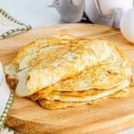 egg white wraps stack crop